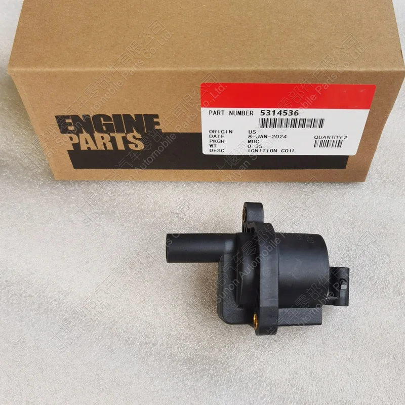 คอยล์จุดระเบิด 5314536 สำหรับเครื่องยนต์แก๊สธรรมชาติคัมมินส์ BGE5.9