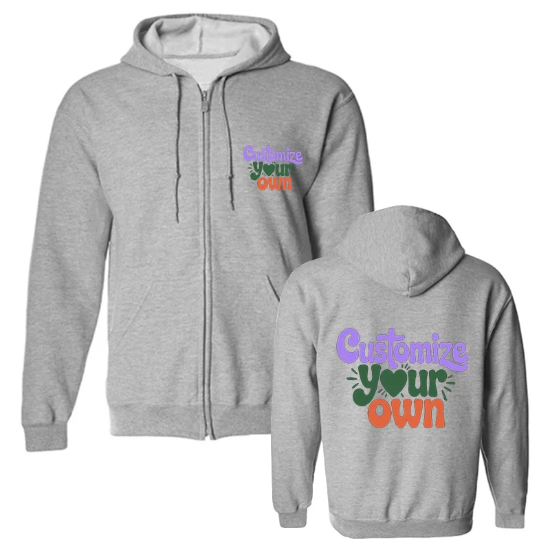 zipper gray