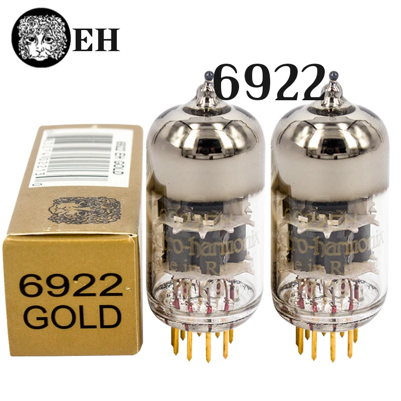 

Vacuum Tube EH 6922 Golden Foot Replaces E88CC ECC88 6N11 6DJ8 for Electronic Tube Amplifier HIFI Audio Amp Original Exact Match