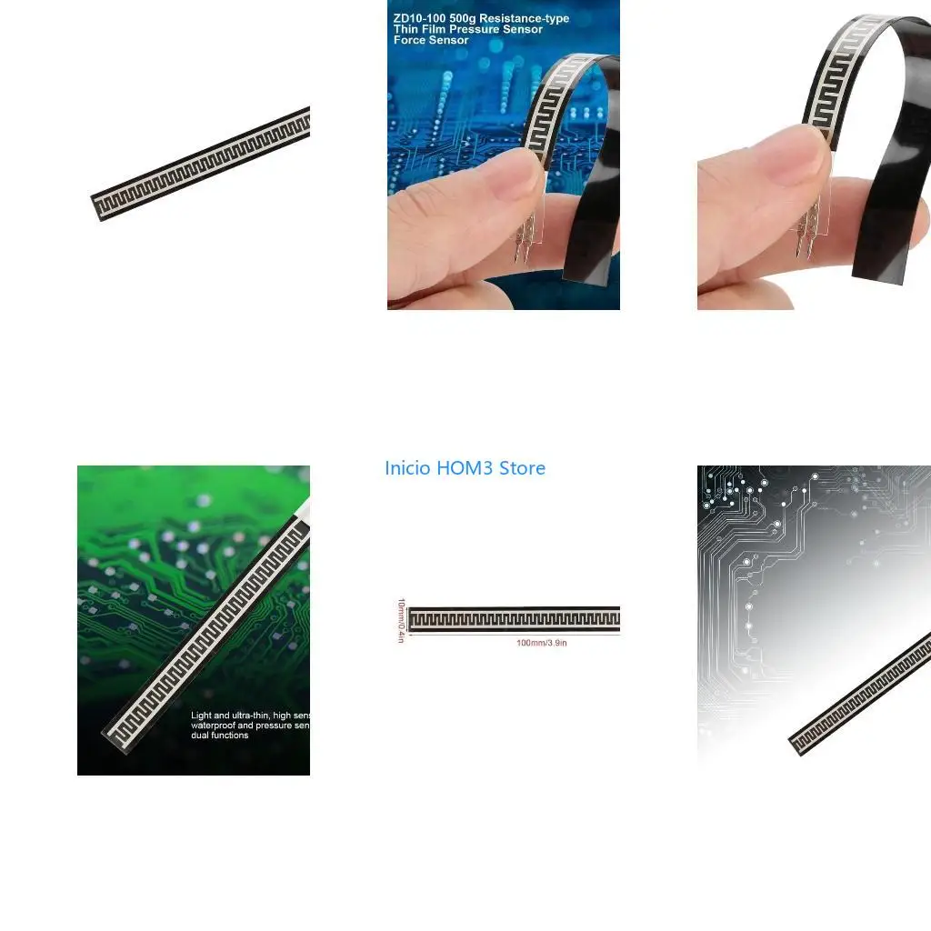 A5YD Industrial Grade Pressure Resistance-Type Thin Film Pressure Force Sensitive Resistor for Breathing Belt