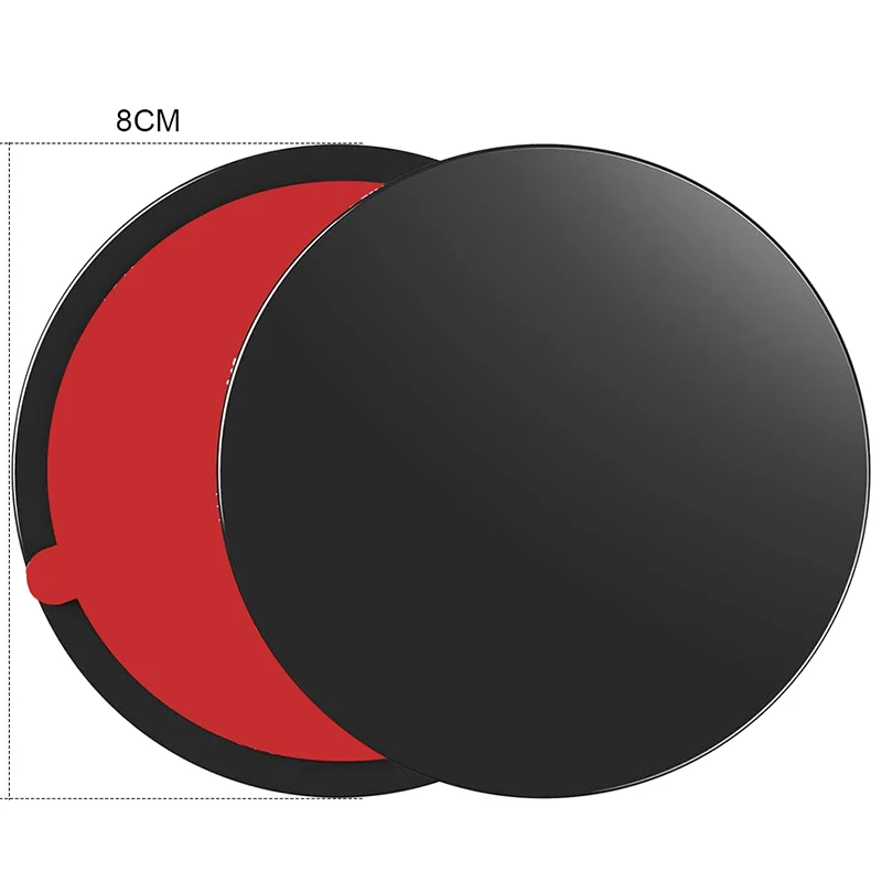 80 มม.รถ Dash Dashboard กาวเหนียวสําหรับดูดถ้วยผู้ถือโทรศัพท์มือถือ Mount วงเล็บ GPS Disk Pad Anti-SLIP MAT