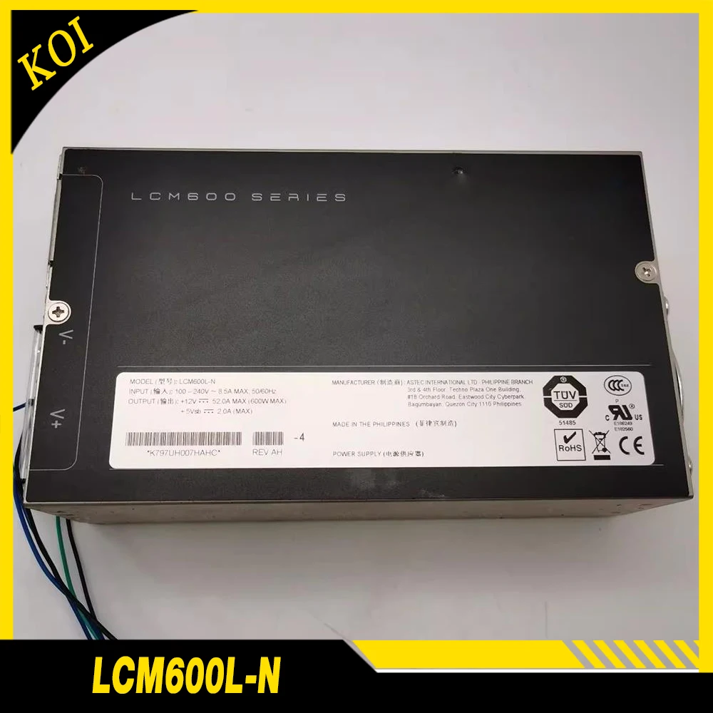 

Для промышленного медицинского питания ARTESYN +12S52A+5V2A600W LCM600L-N