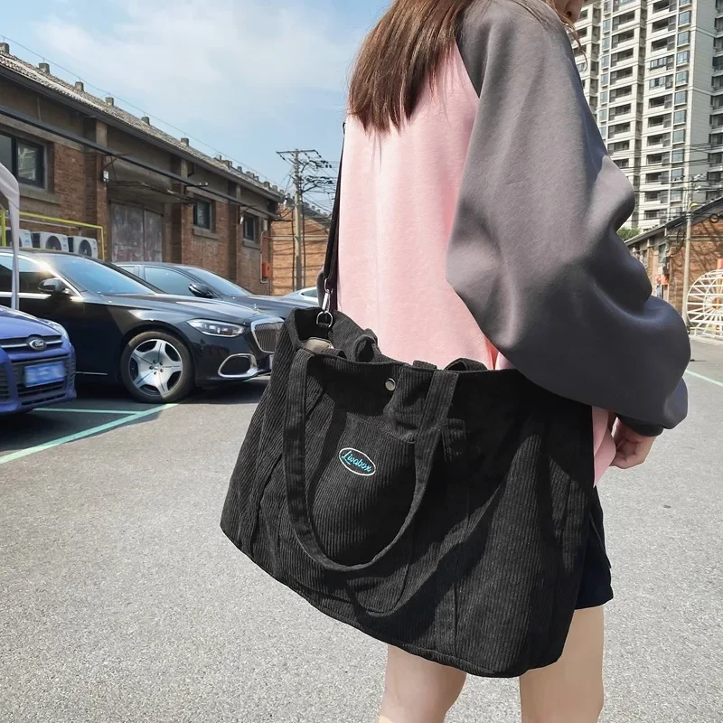

Foufurieux Autumn Shoulder Bag Large Capacity Multi-functional Schoolbag Japanese College Students Commuting Computer Y2k Bags