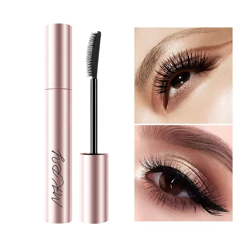 Wimperntusche, Wimpernverlängerung, voluminös, langlebig, langlebig, wischfest, dick, schnell trocknend, wasserfest, schwarze Wimperntusche, Augen-Make-up