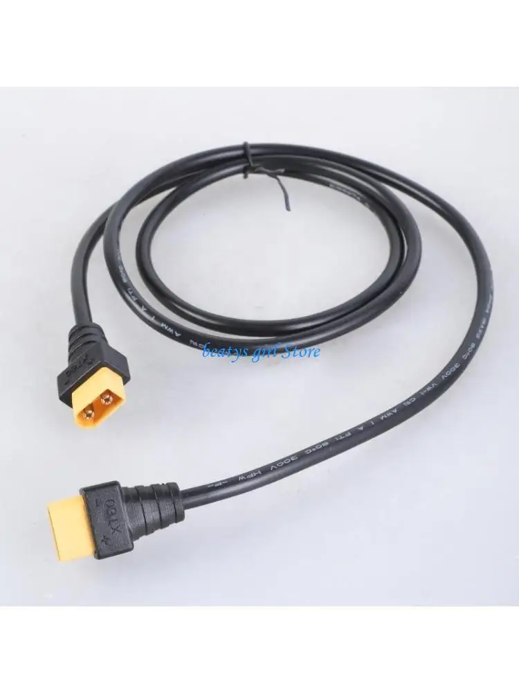 

C7AB XT60 Connectors Extension Cable Male to Male/Female to Female Battery Charging Cable Replacement for Remote Control