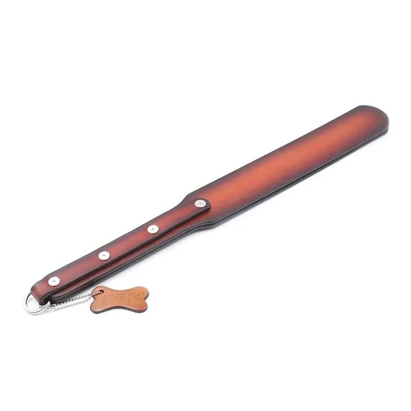 Двухслойный кнут из натуральной кожи с заклепками 37,5 см, весло для порки, кнут для верховой езды, кнут ручной работы, роскошный укороченный кнут из воловьей кожи