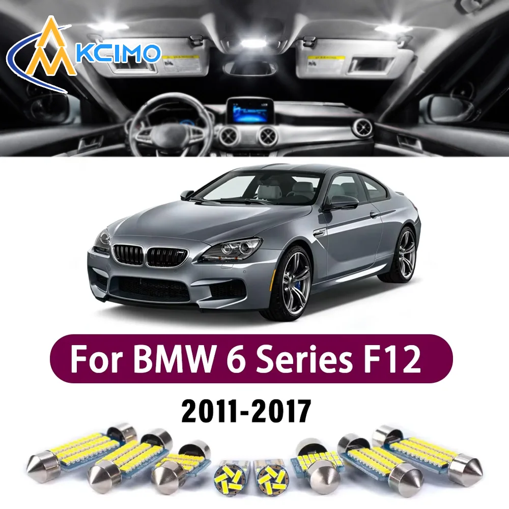 

Energy Saving & Safer LED Interior For BMW 6 Series F12 F13 2011-2017 Canbus Car Dome Reading Trunk Lamp Auto Lighting