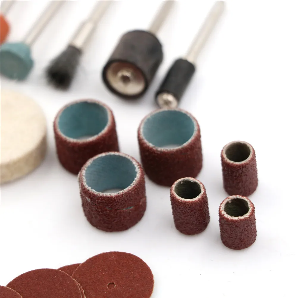 40pcs Metal Grinding Polish Electric Drill Engraving Grinder Mini Bit Kit For Dremel Sanding Polish Cutting Abrasive Rotary Tool