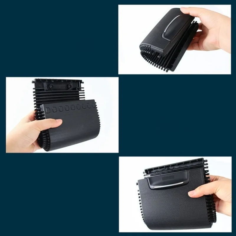 A91D Car Center Console Sliding Lid Armrest Box Cover Roll Curtain Cover For Toyota Highlander 2015-2020