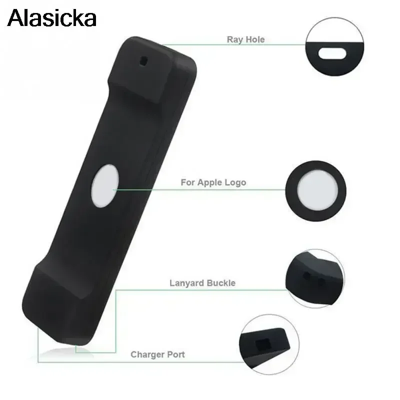 For Apple TV Remote Control Silicone Dust Cover for Apple TV 4 Remote Control Case Home Storage Protective Case