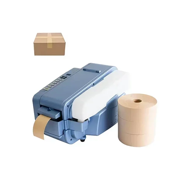 Leader Packaging Technology Automatic Water Activated Tape Gum Kraft Paper Tape Dispenser