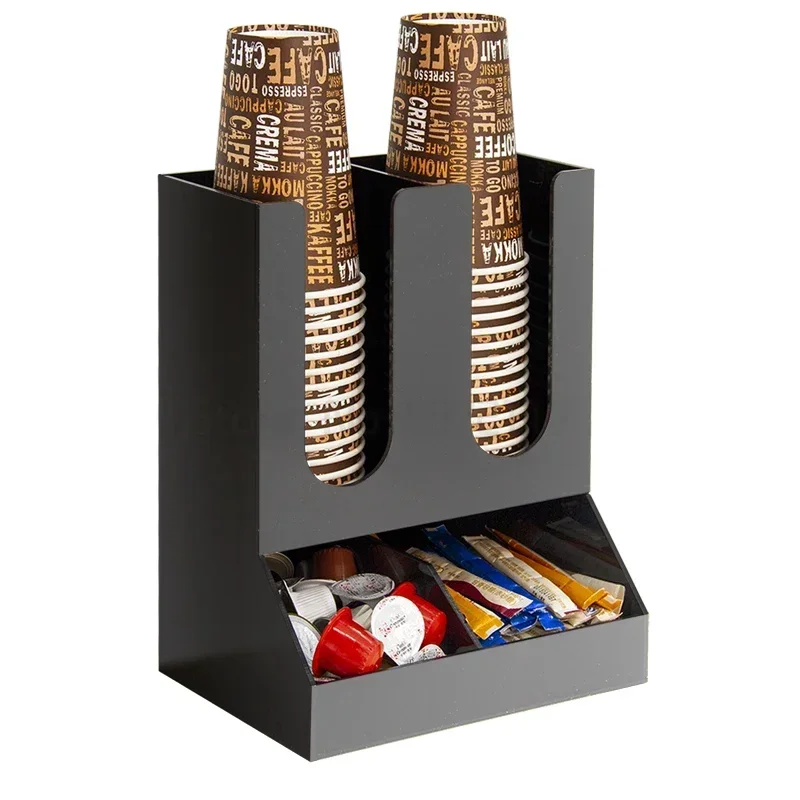 

Offer Black Acrylic Nespresso Coffee Pod Holder Rack Storage Stand For Capsule Business Coffeeware Cup Shelf Gifts