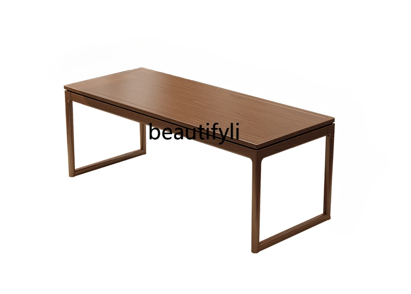 New Chinese solid wood desk calligraphy table household, bedroom desk study writing painting table