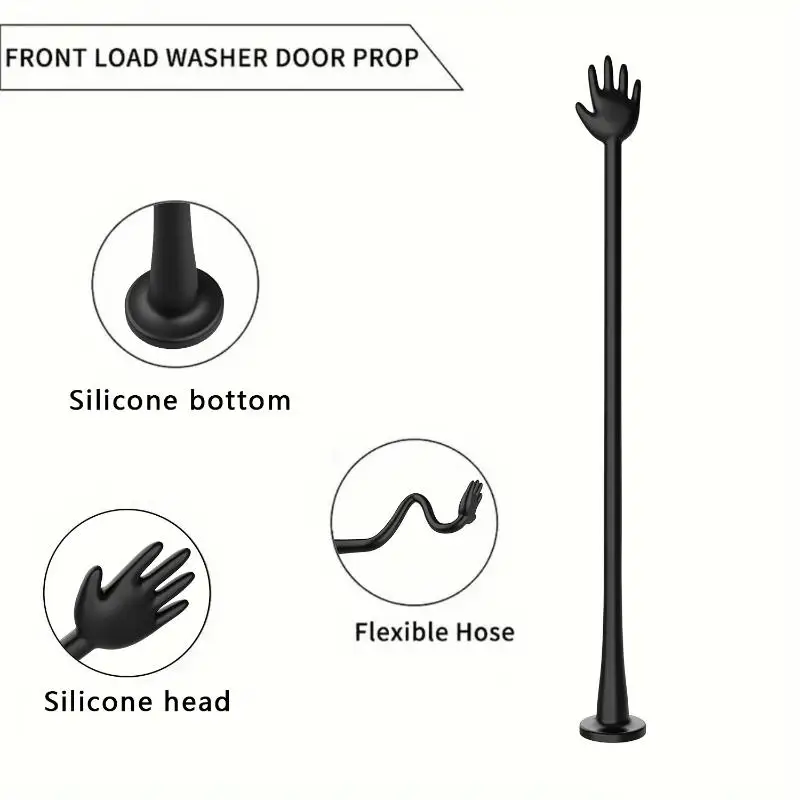 Door Stop Support Bracket Washing Machine Door Holder Ventilation Bracket, Suitable For Drum Washing Machine,