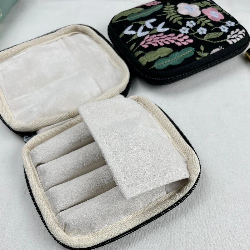 Suitable for Sailor Mini Montblanc Short Pen Protective Case, 4-hole Pen Case Zipper Storage Bag - view 2