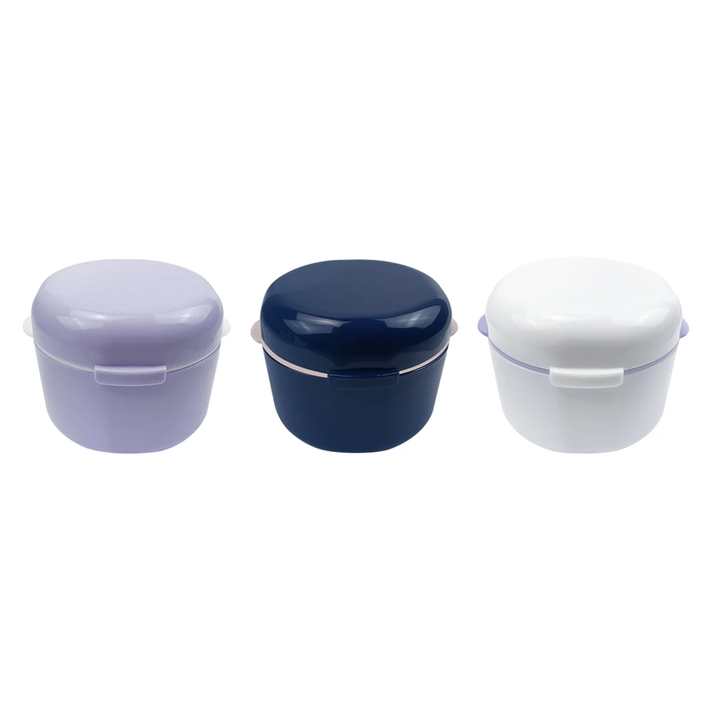 Prothese Bad Boxs Zahn Schutz Mit Filter Korb Einweichen Kieferorthopädische Zahnspangen Reinigung Prothese Box Dental Mundpflege Lagerung Box