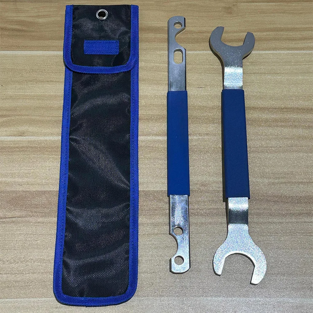 2 Pack Fan Clutch Nut Wrench and Clutch Bracket Removal Tool Kit 32mm 36mm Fan Clutch Wrench Replacement for BMW Benz view 4