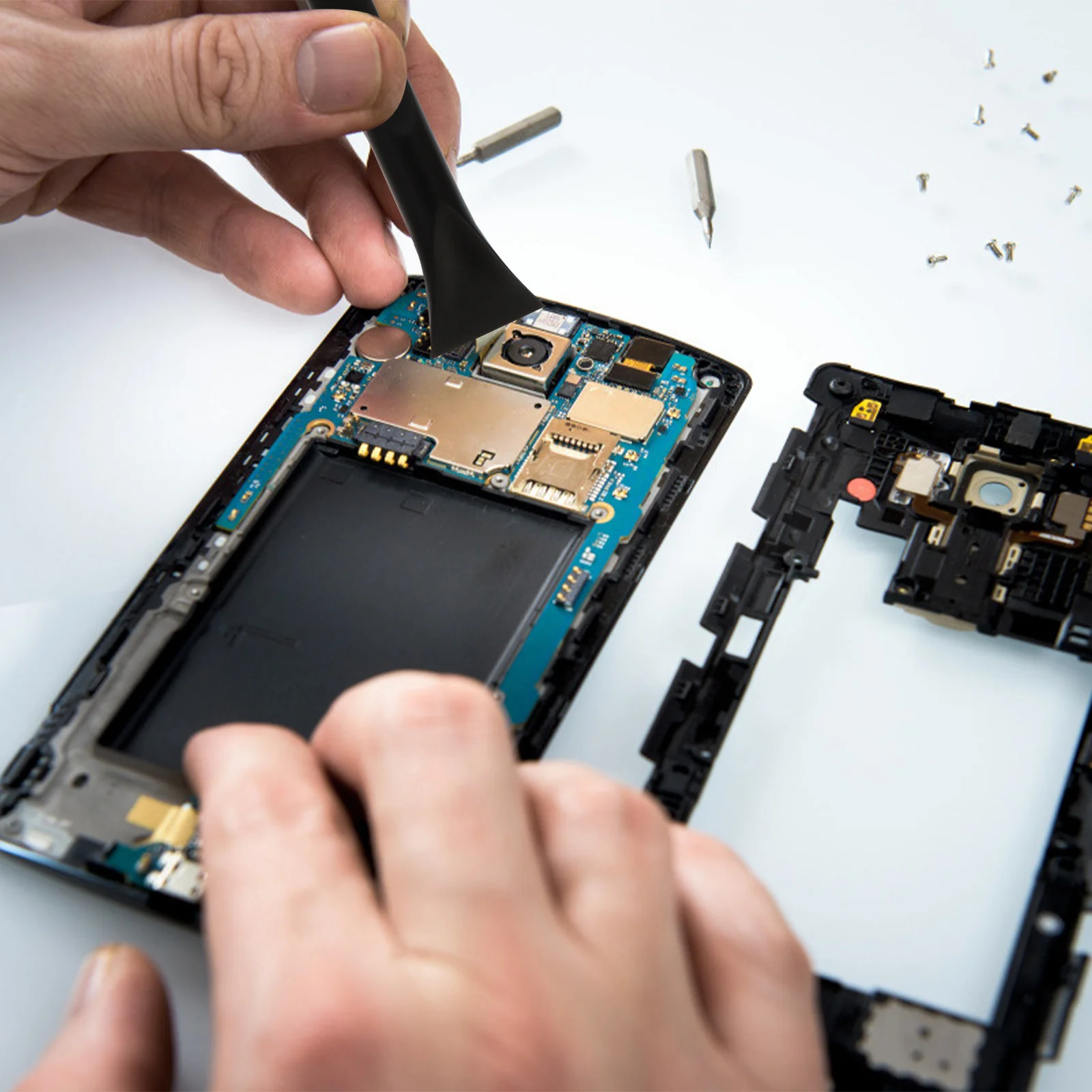 

3Pcs Anti-Static Pry Bar Disassemble Rod for Smartphone LCD Screen Repair Portable Opening Tool Plastic Double-Head Stick