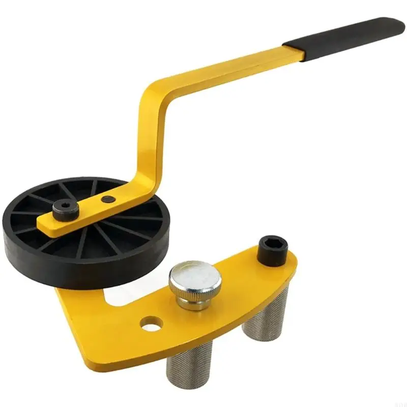 Инструмент для выпрямления настила, фиксирующий держатель чаши, ручка, гибочный станок из композитного дерева и металла для для