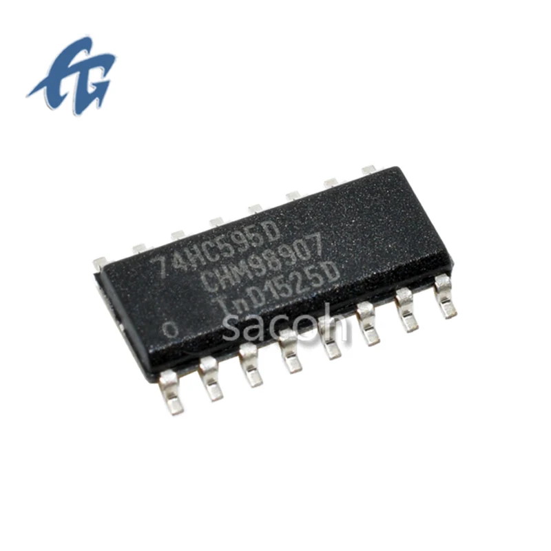 

New Original 50Pcs 74HC595D 74HC595 SOP-16 8-bit Serial Register Chip IC Integrated Circuit Good Quality