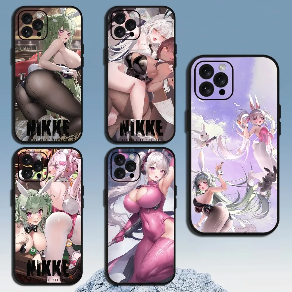 Sexy Game Goddess of Victory Nikke  Phone Case  For Samsung Galaxy S24 S23 S22 S21 S20 Ultra Plus S20FE FE Cover