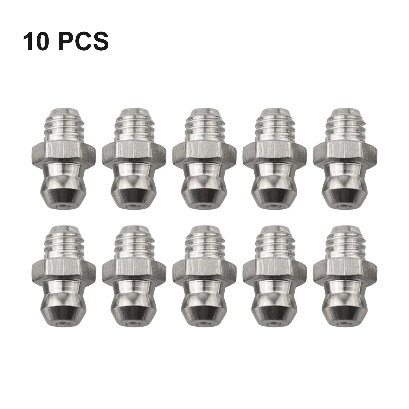 

Grease Nipple Fittings 304 Stainless Steel Grease Fittings Mechanical Lubrication Oil Spill-proof Rust-resistance Bearing Use