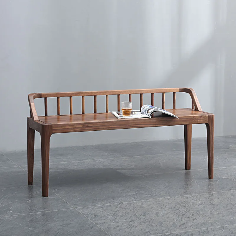 

Black walnut creative design all solid wood sofa leisure chair