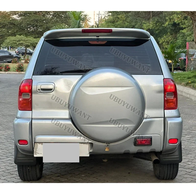 Para Toyota Rav 4 Spoiler 2001-2007 Rav4 piezas personalizadas alerón de labio Kits de carrocería de ala trasera HighKick salida de fábrica con luz