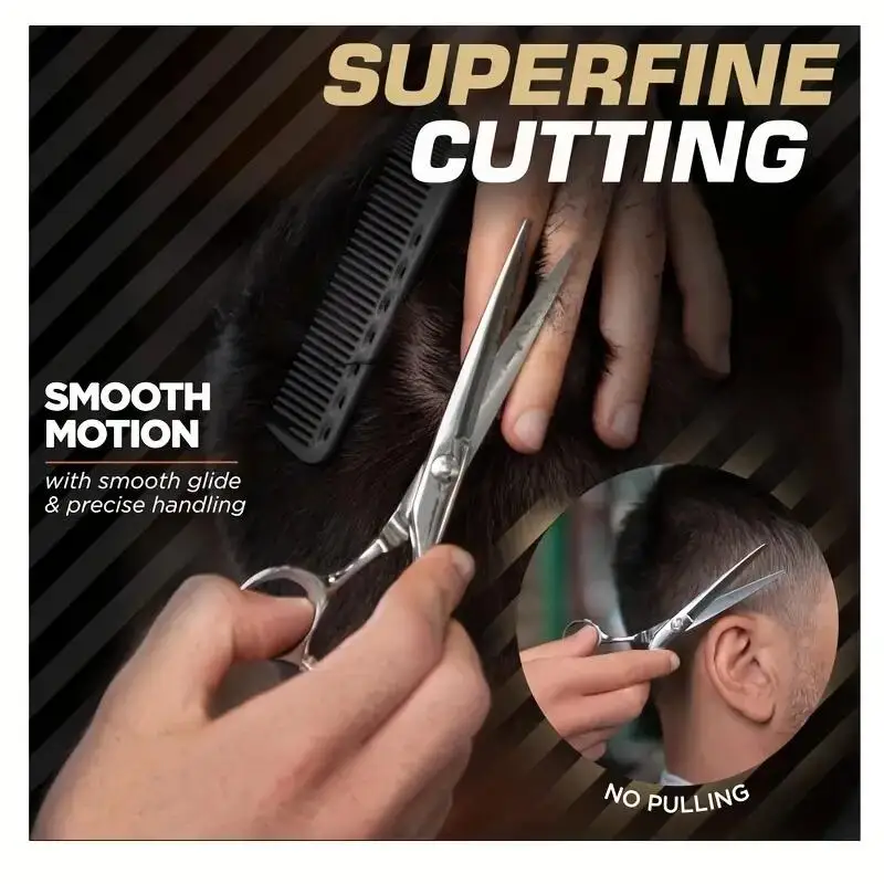 

Premium Stainless Steel Hair Cutting Scissors for Salon, Straight, Tooth, Fishbone, and Thinning Hair Care, Hair Styling Sciss hair cutting tools barber tools peluquería profesional cabelo