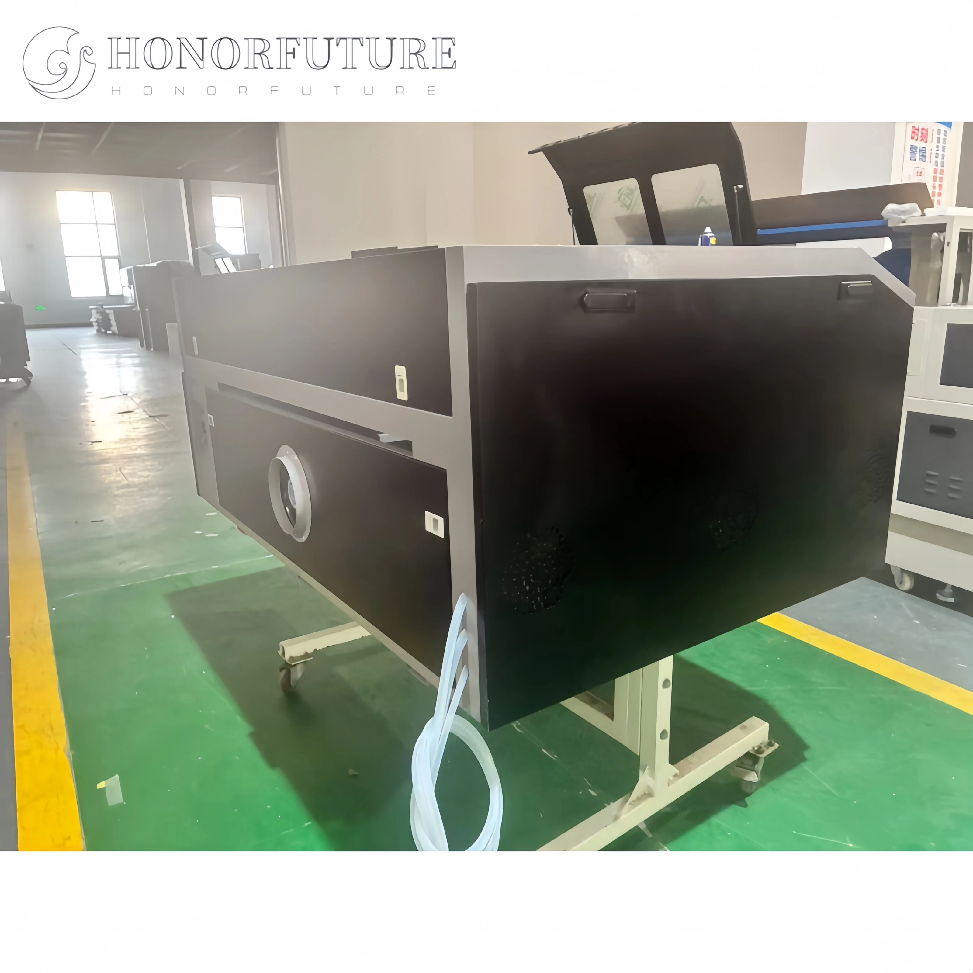 เครื่องแกะสลักและตัดด้วยเลเซอร์ไฟเบอร์ CO2 ขนาดเล็ก รุ่น 4060 6090 สำหรับโลหะ ไม้ อะคริลิก พลาสติก และยาง