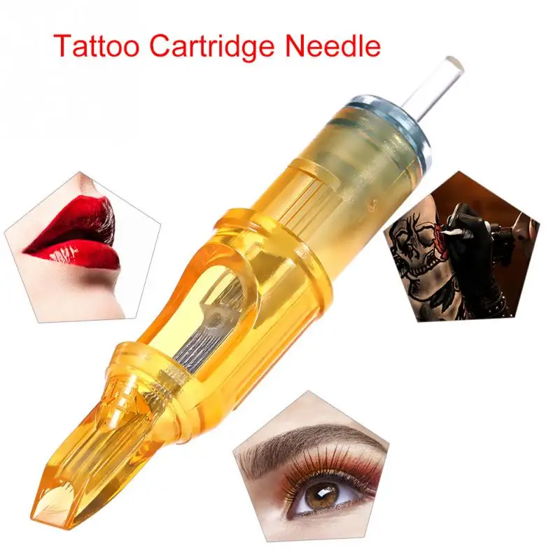 10PCs Einweg Tattoo Patrone Nadeln Tattoo Make-Up 3RL/5RL/7RL/9RL/5M1/7M1/9M1/5RS/7RS/9RS für Microblading Tattoo Maschine