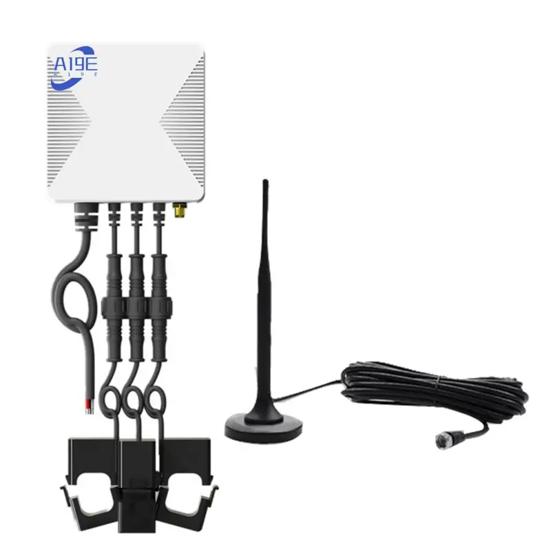 

A19E-Tuya 3-фазный Wi-Fi счетчик энергии кВтч, силовые клещи, трансформатор тока, приложение, монитор