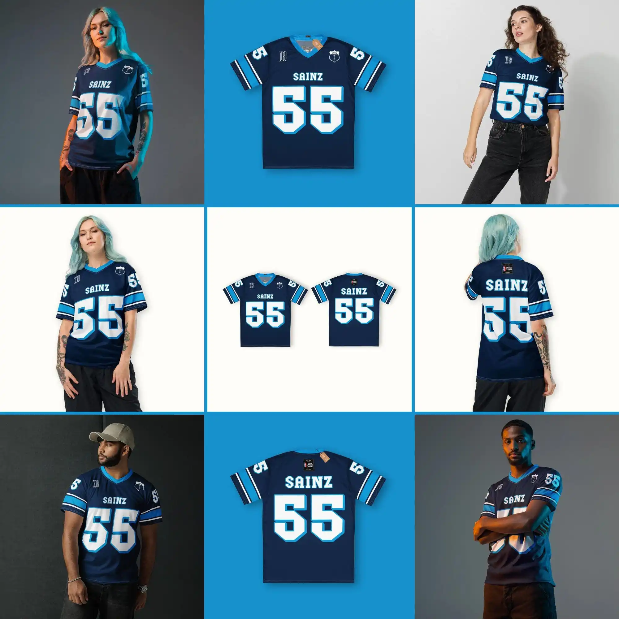 

Women's Men's Quick-drying T-shirt WilliamsF1 Comfortable Sports Racing T-shirt Comfortable Casual Breathable Short Sleeves Moto