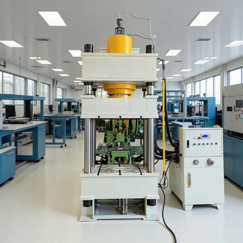 200 tons four-column hydraulic press multifunctional three-beam four-column punch numerical control press