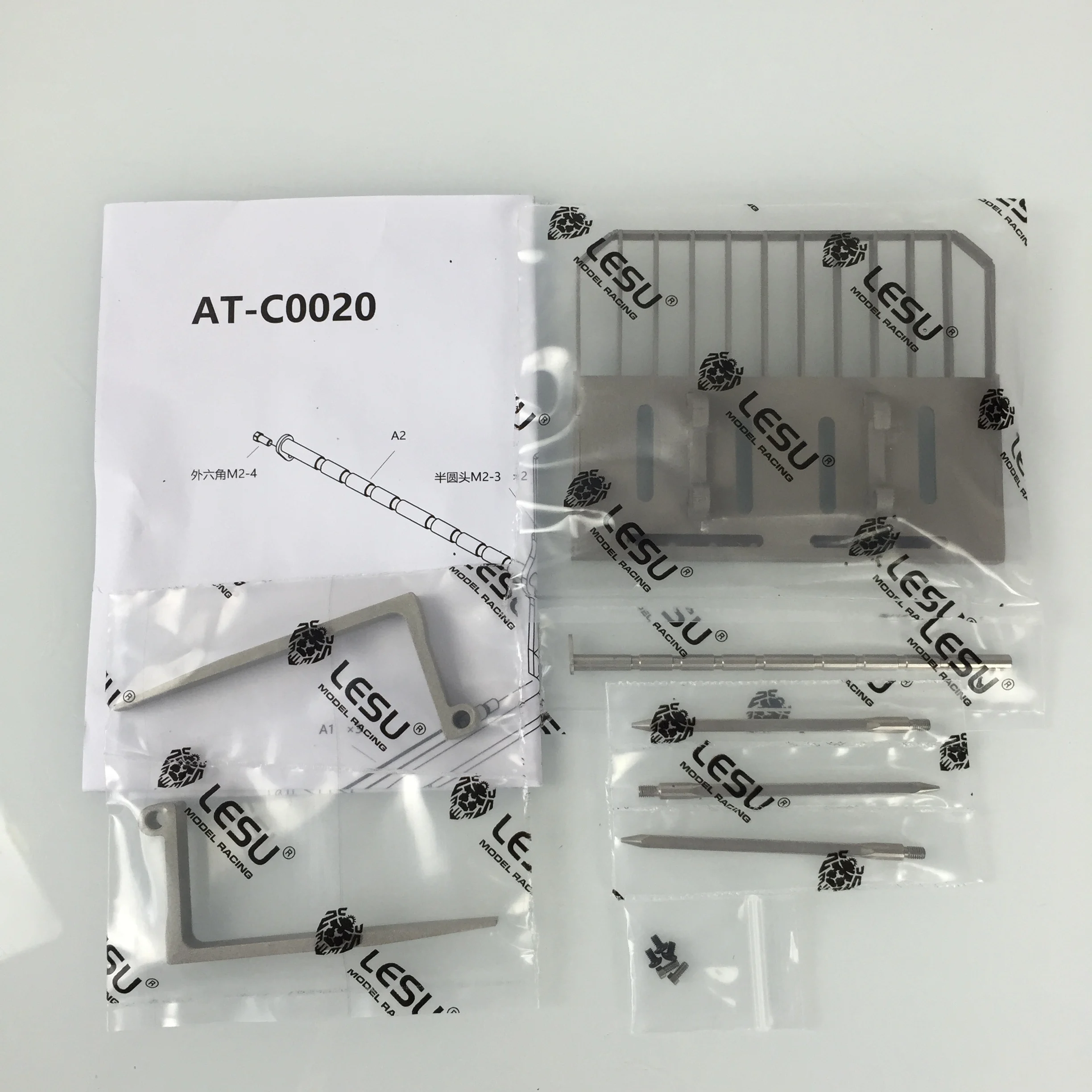 

Lesu RC Metal Fork Bucket For 1/14 Hydraulic Skid Steer Loader Model Th18384-Smt2