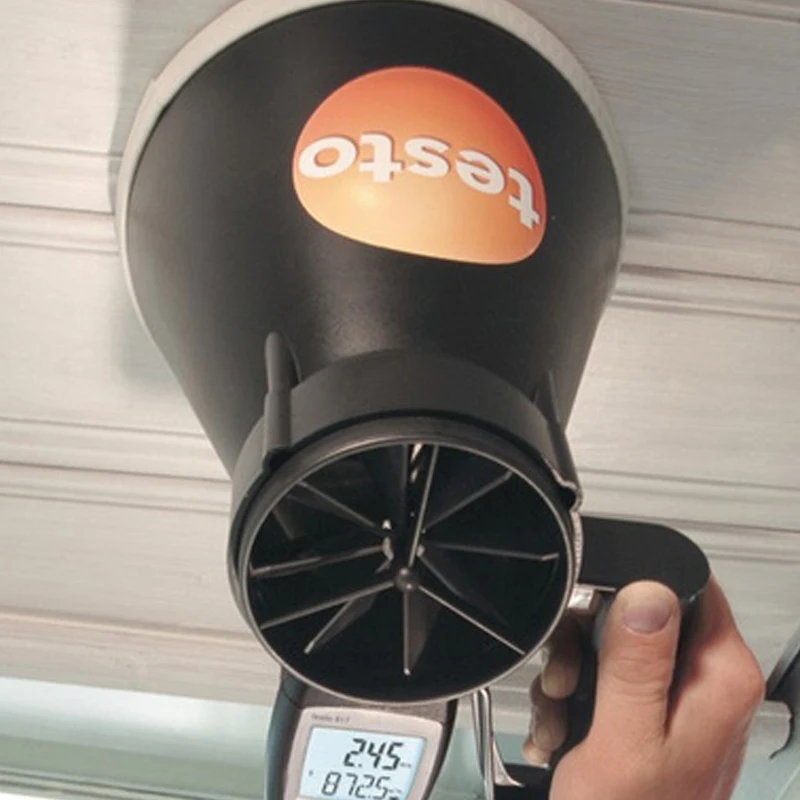 مجموعة Testo 417 1200 × 200 مم و3030 مم مجموعة مقياس شدة الريح 0563 4171 مع مقياس شدة الريح Testo 417 مقياس شدة الريح 100 مم