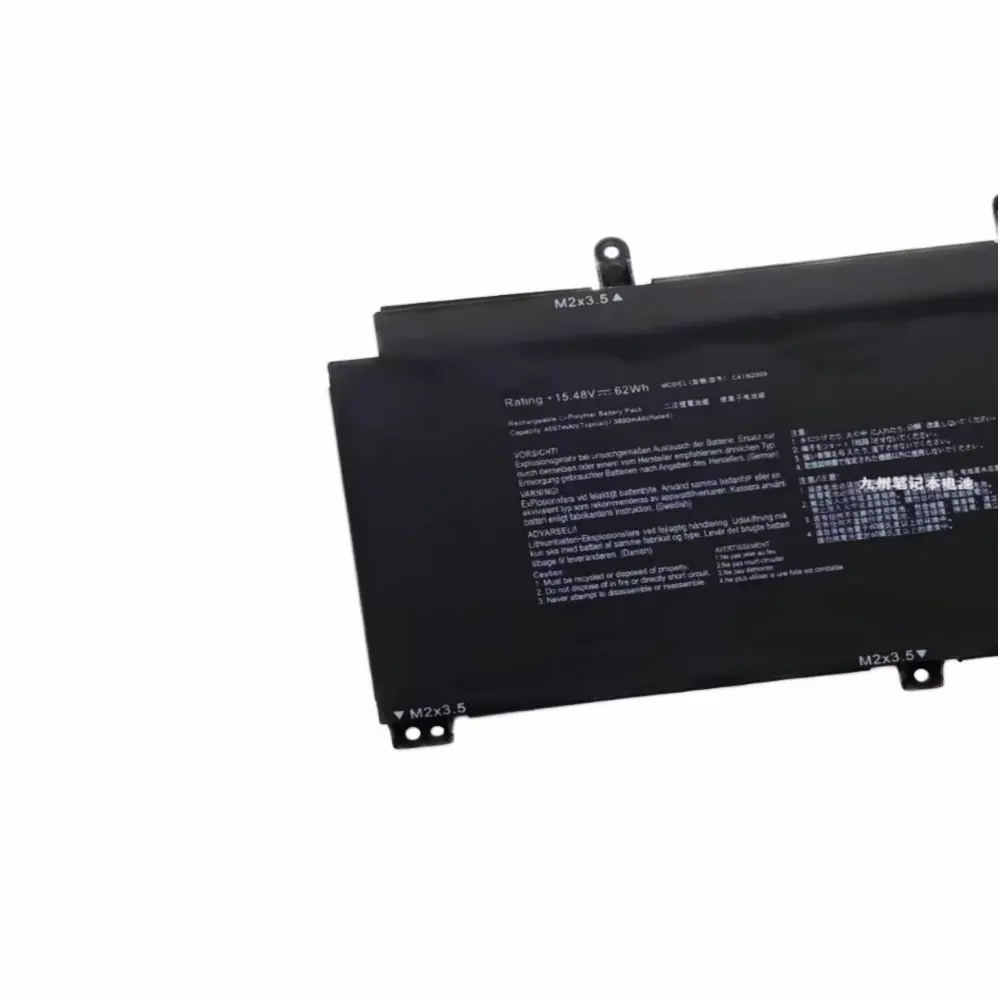 

15,48 В 62 Втч C41N2009 Аккумулятор для ноутбука Asus ROG Flow X13 PV301 PV301QH GV301 GV301Q GV301QC GV301QE GV301QH GV301RA GV301RC