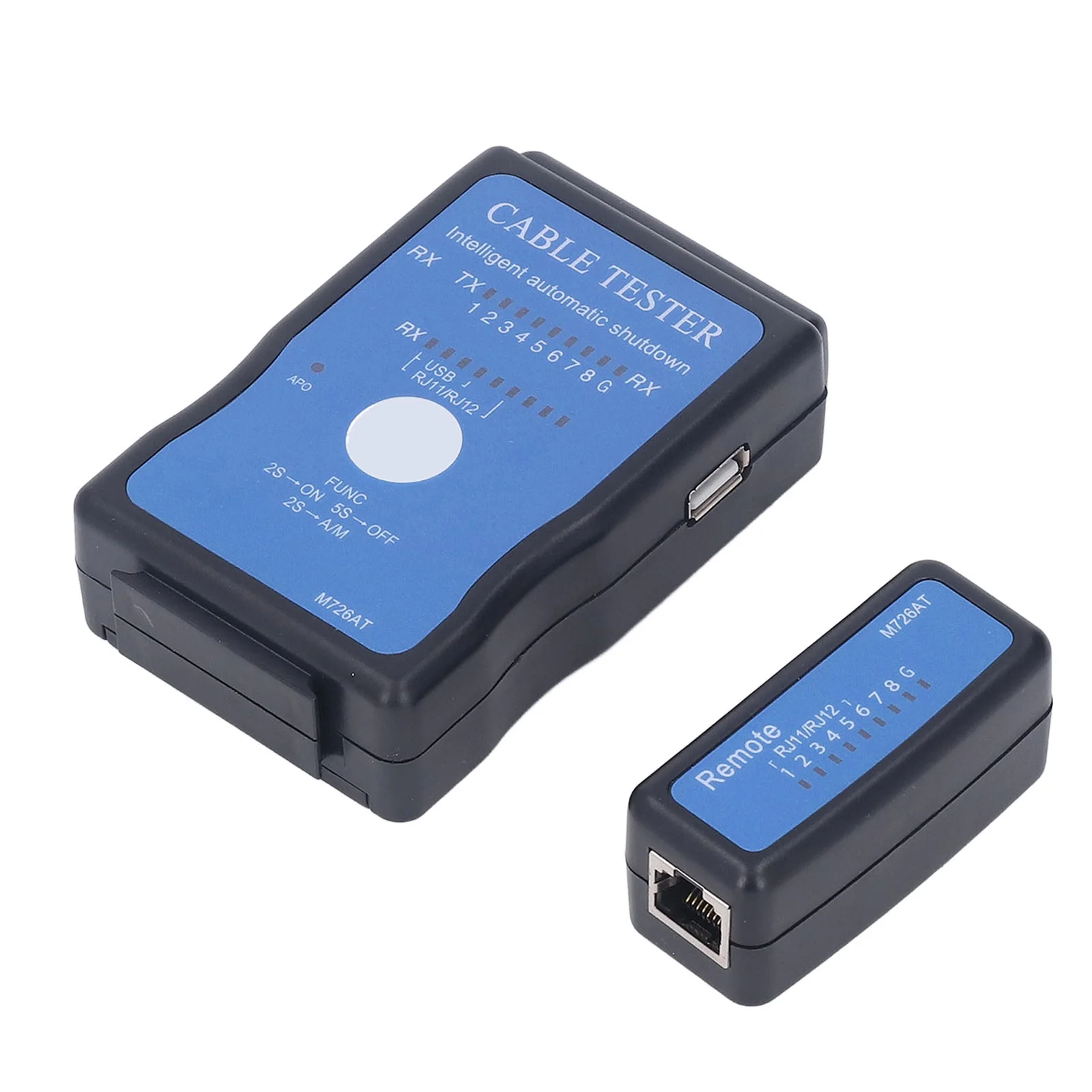 

Network Cable Tester Multifunctional Intelligent Testing Split Type Handheld POE Tester for Ethernet