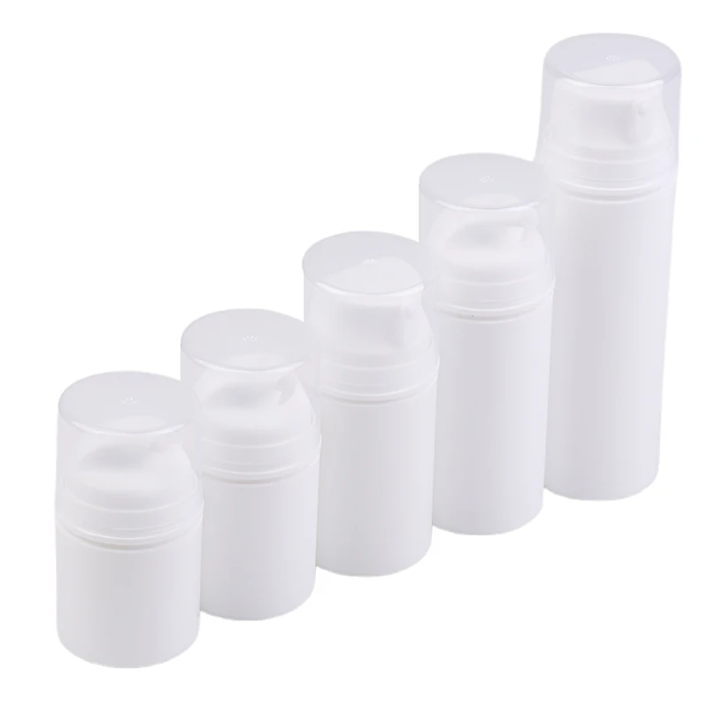 Airless Cosmetic Travel Size Vacuum Pump Bottles, Refillable Emulsion Dispenser for Cosmetics, Airless Container Set 35g-200g - view 3