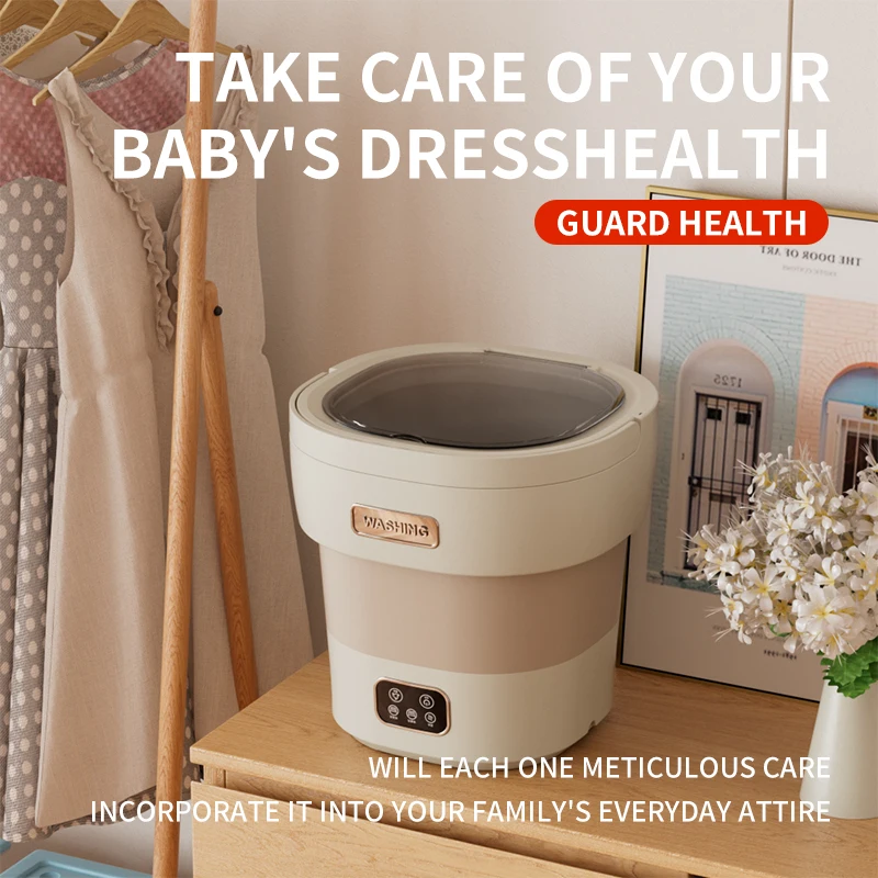 ماكينة تجفيف غسيل صغيرة محمولة قابلة للطي للشقق والسفر والجوارب والملابس الداخلية وغسالة الملابس الداخلية بحجم صغير