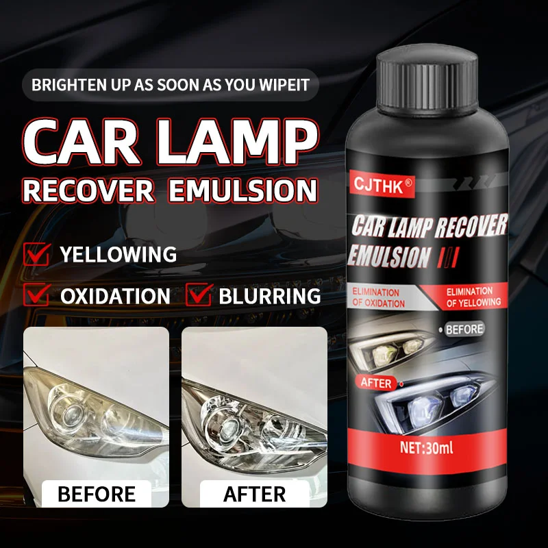 مجموعات تلميع استعادة المصابيح الأمامية للسيارة، كشافات أمامية احترافية، مزيل للخدش، معجون تنظيف لإصلاح الأكسدة، تلميع المصباح الأمامي #6