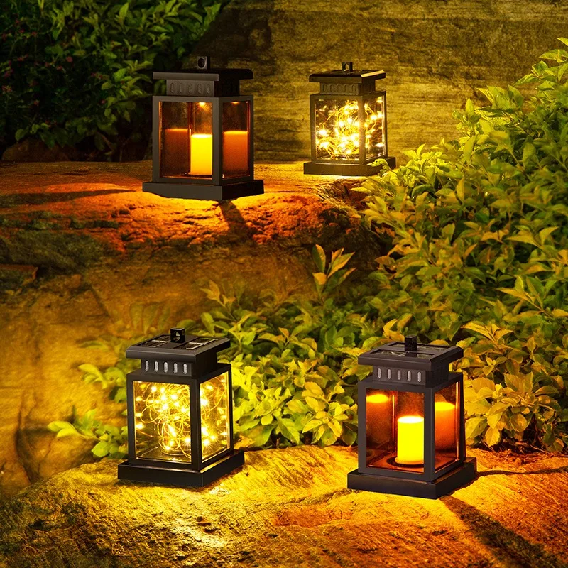 Solar Powered String Lantern, Starry Lights, Outdoor, Waterproof, Patio, Balcony, Decorative Iandscape