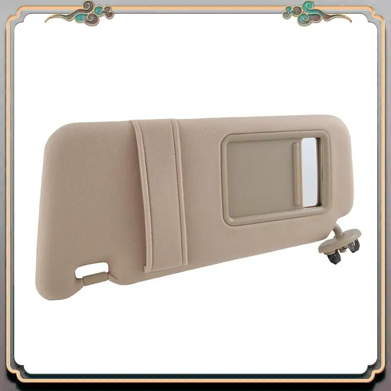 

A73Q-Для 2007-2011 Toyota Camry Левая сторона водителя Солнцезащитный козырек Светло-бежевый