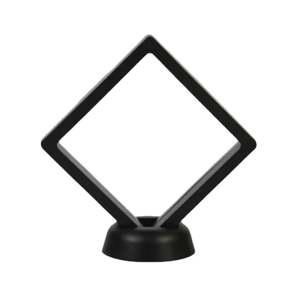 10Pcs Plastic Jewelry Storage Display Boxes Transparent Visible Cover Anti-Tarnish Suspension Jewelry Case Dustproof