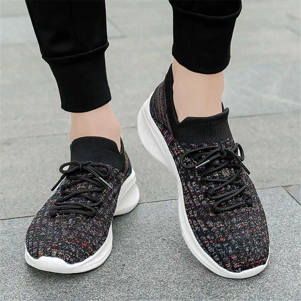 Stocking Chunky Sports Shoes Ladies Mules Women's Purple Sneakers Tennis Kit Athletic Lofers Twnis Stylish