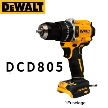 Dewalt dcd805 20v ללא מאמץ מקל השפעה 1/2 משתנה מהירות נטענת כלי dwalt dcd805 מקדחה