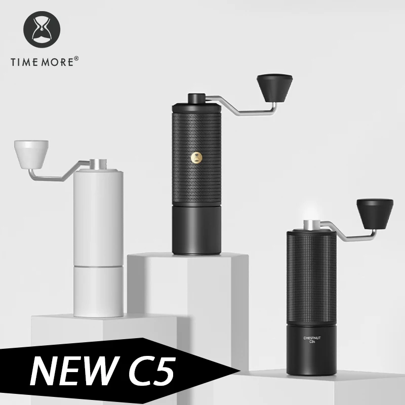 TIMEMORE Chestnuts C5 / C5 ESP Manual Coffee Grinder New Stainless Steel Burr Portable Adjustable Perfect For Espresso