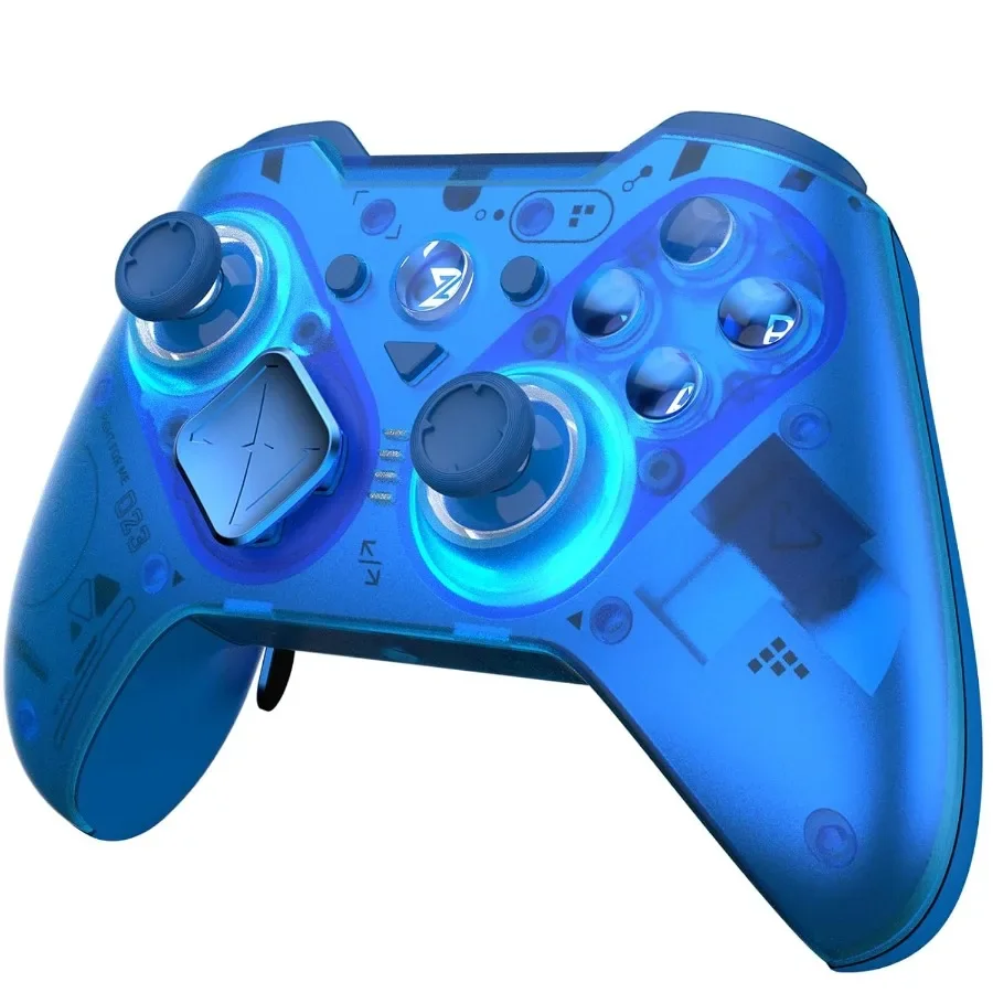 

ZD O+ Excellence Wireless PC Controller Modular Design Hall Effect Joysticks Remappable Buttons RGB and Audio Jack for Switch/S