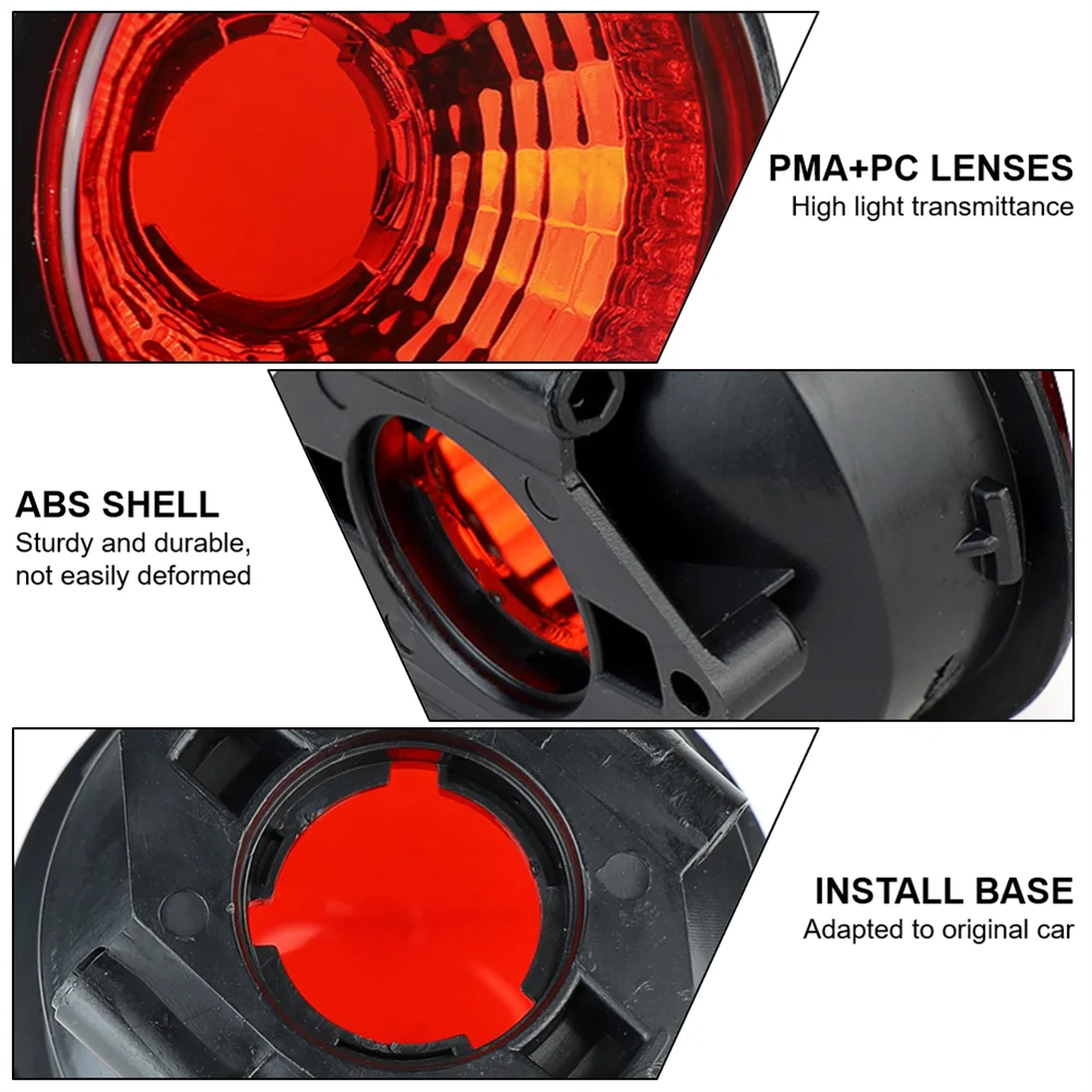 1 pcs Cangkang Lampu Belakang ATV Cangkang Lampu Rem Belakang untuk Can-Am Outlander Commander Maverick Renegade Nomor Suku Cadang 710001645