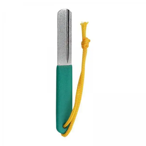Compact Double Sided Sharpening Hook File Non Slip Tool for Fishing Supplies Box and Outdoor Activities